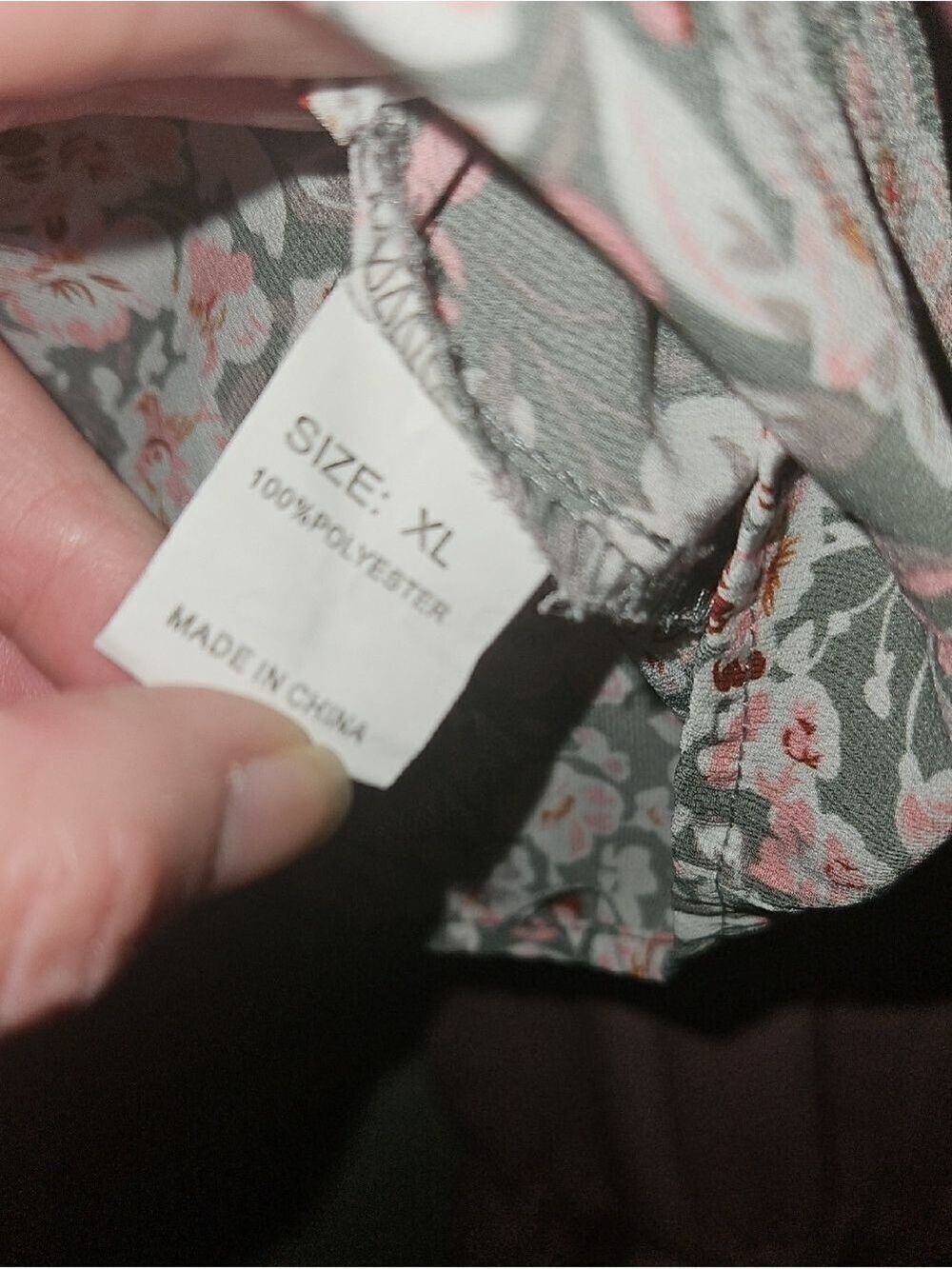 Cottagecore Floral Peasant Style Women's Top XL - Picture 5 of 5